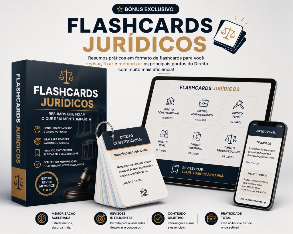 Bônus 2 Flashcards Jurídicos
