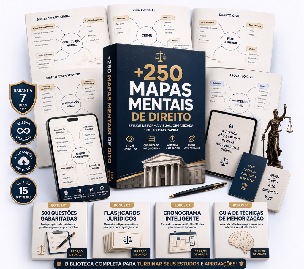 Mockup Biblioteca Premium de Direito