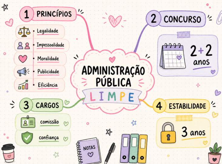 Mapa Mental Administração Pública LIMPE