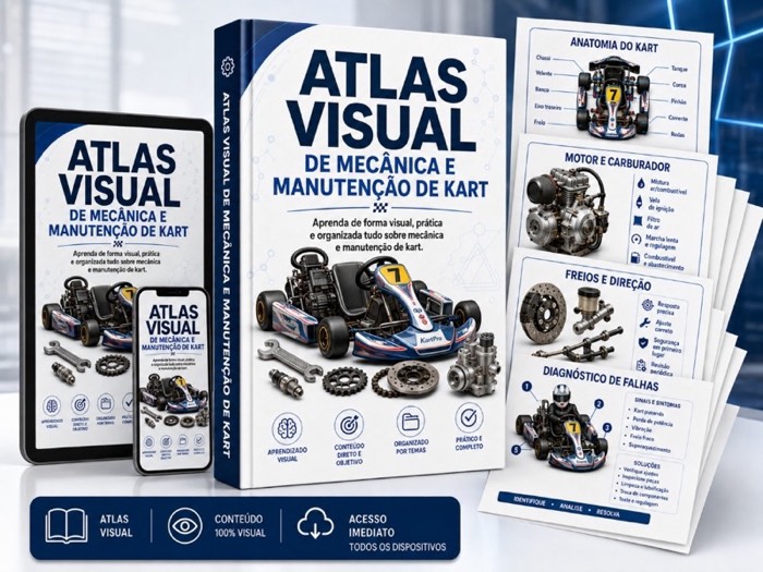 O que você recebe no Atlas de Kart